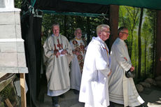 Festgottesdienst zum 1.000 Todestag des Heiligen Heimerads auf dem Hasunger Berg (Foto: Karl-Franz Thiede)